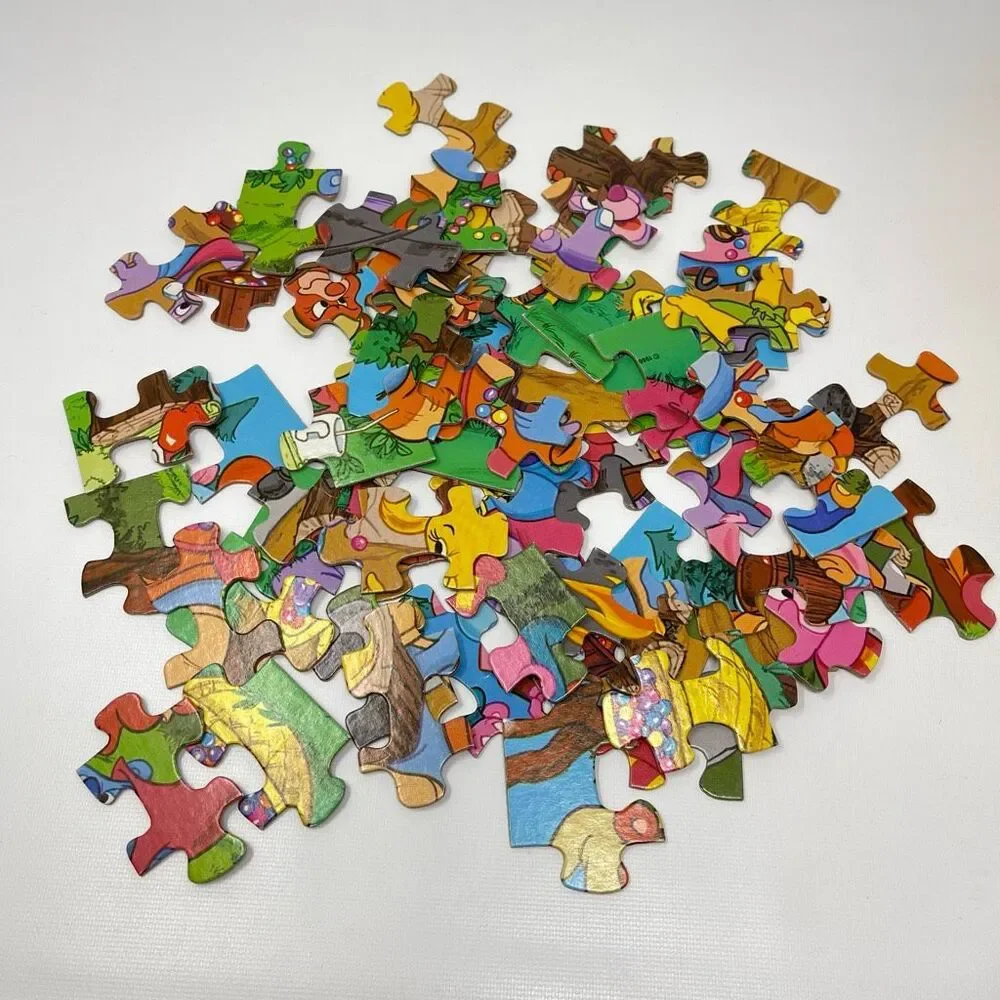Vintage 1986 Golden 4630 Disney Adventures of the Gummi Bears 63 Pieces Puzzle